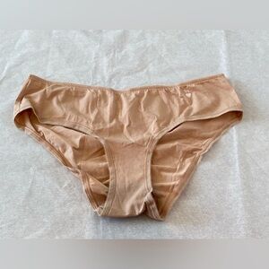 Victoria’s Secret Cotton Tan Low-rise Hiphugger Size L New Without Tag